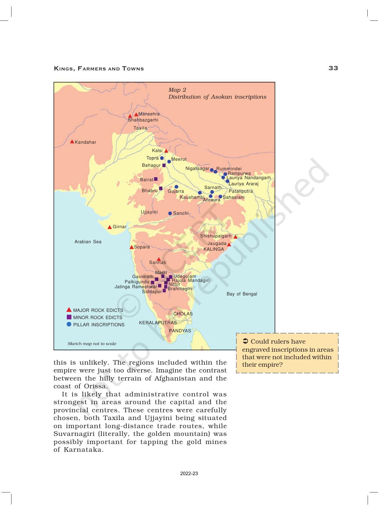 NCERT Book for Class 12 History (Part-1) Chapter 2 Kings, Farmers, and Towns - Page 6