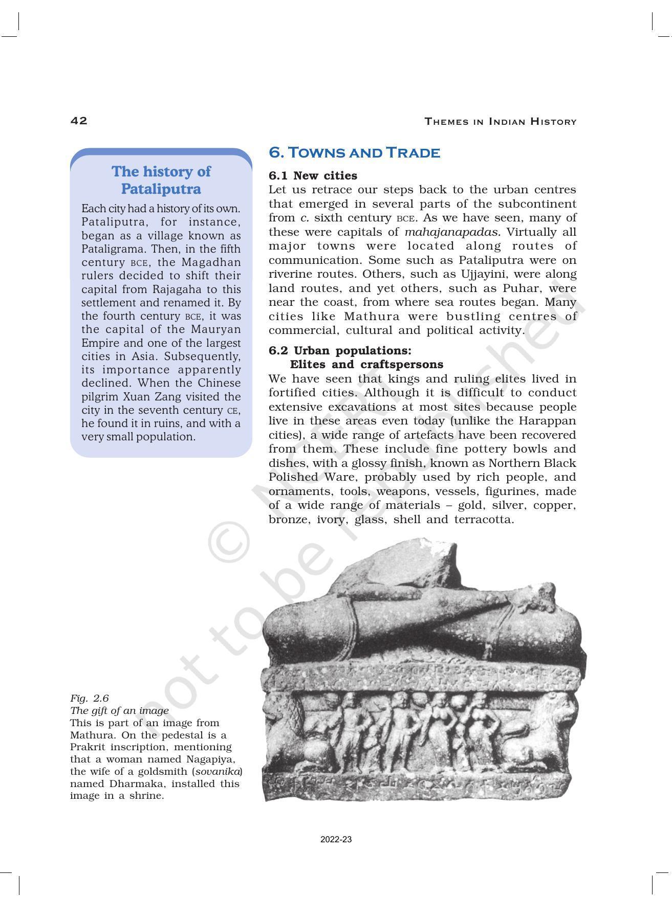 NCERT Book for Class 12 History (Part-1) Chapter 2 Kings, Farmers, and Towns - Page 15