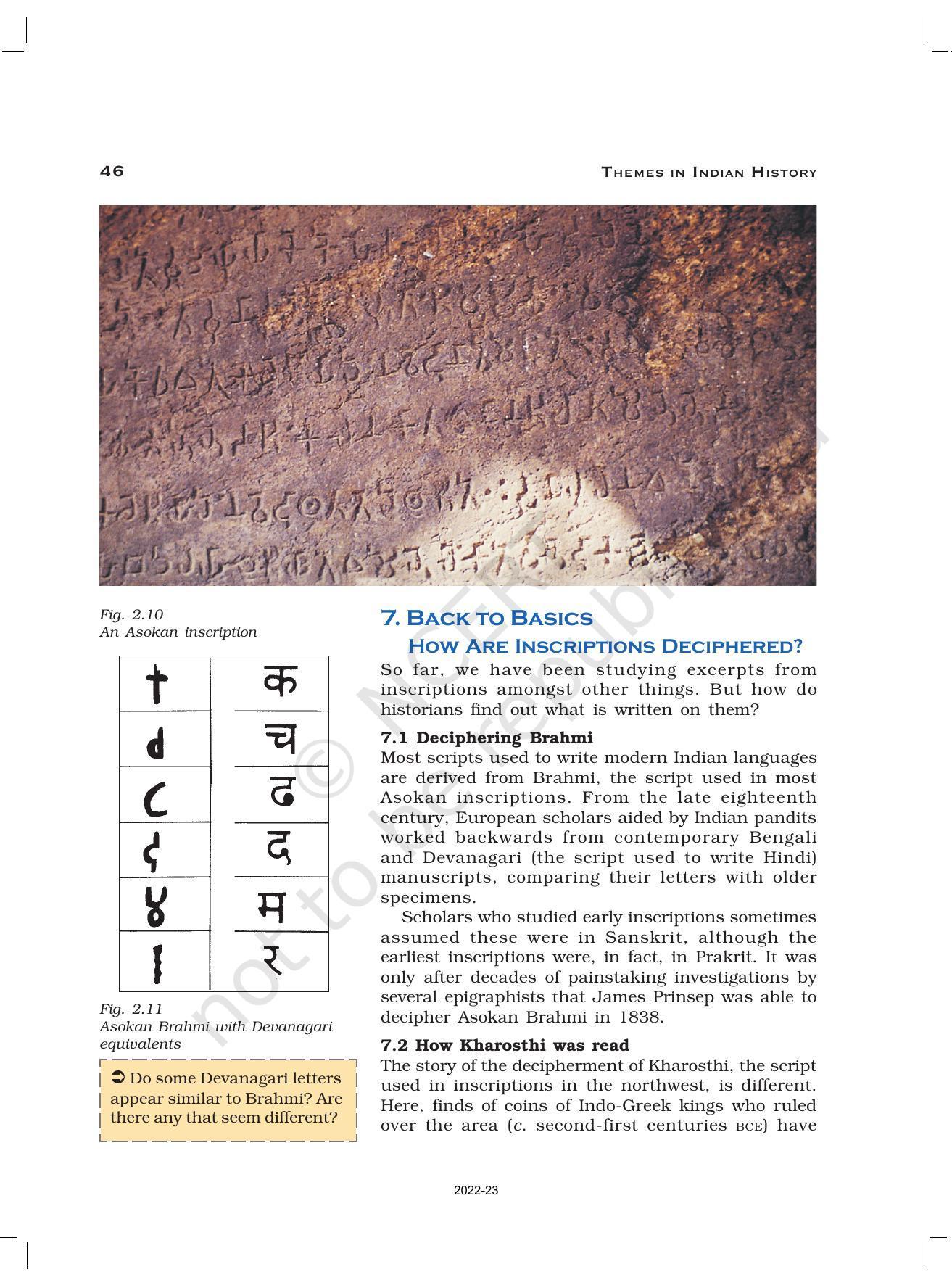 NCERT Book for Class 12 History (Part-1) Chapter 2 Kings, Farmers, and Towns - Page 19
