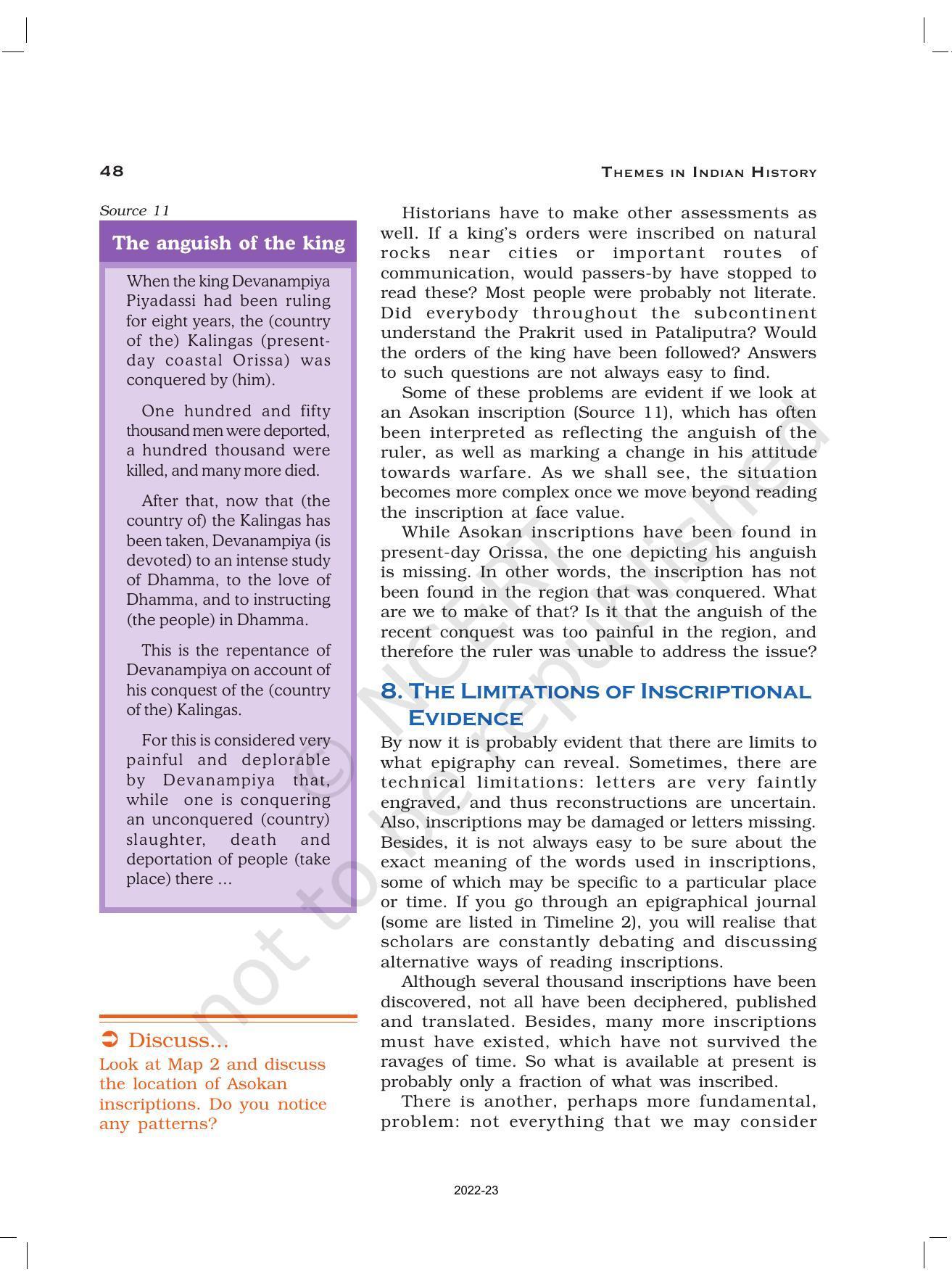 NCERT Book for Class 12 History (Part-1) Chapter 2 Kings, Farmers, and Towns - Page 21