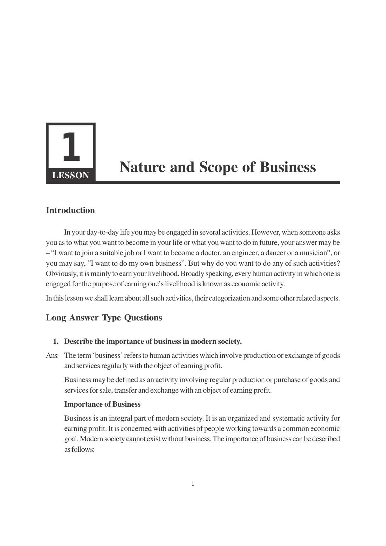 TS SCERT Inter 1st Year Business Studies-Book-2 Path 1 (English Medium) Text Book - Page 7