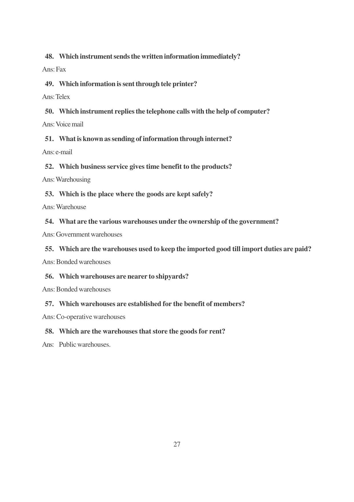 TS SCERT Inter 1st Year Business Studies-Book-2 Path 1 (English Medium) Text Book - Page 33