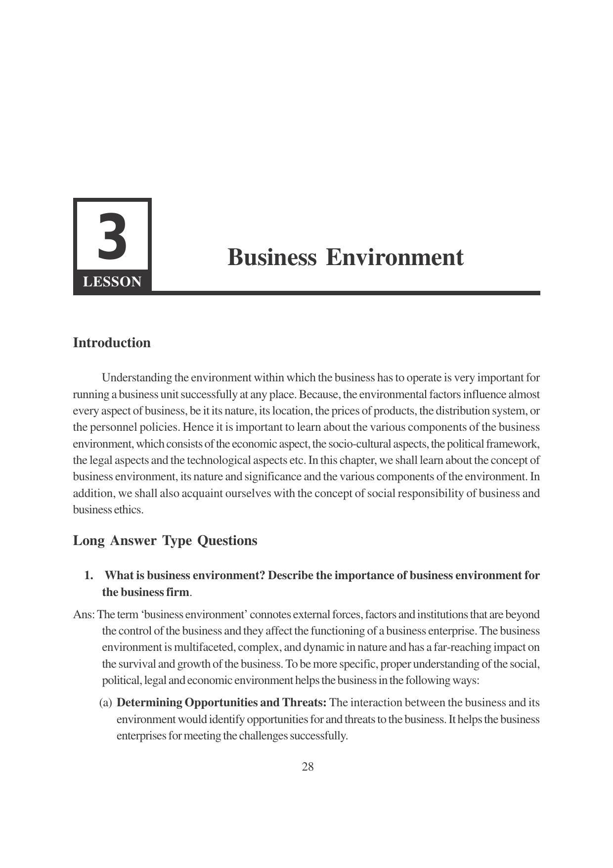TS SCERT Inter 1st Year Business Studies-Book-2 Path 1 (English Medium) Text Book - Page 34