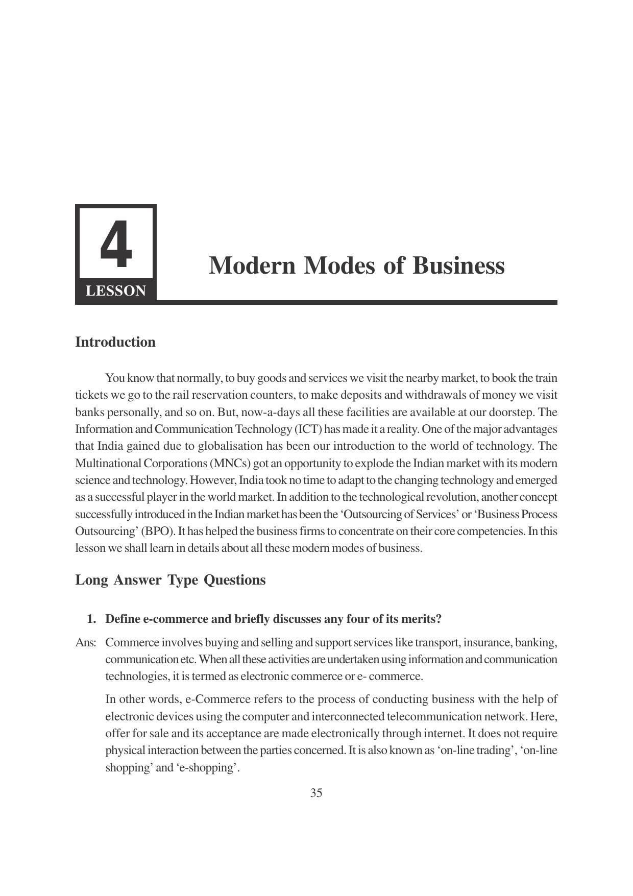 TS SCERT Inter 1st Year Business Studies-Book-2 Path 1 (English Medium) Text Book - Page 41