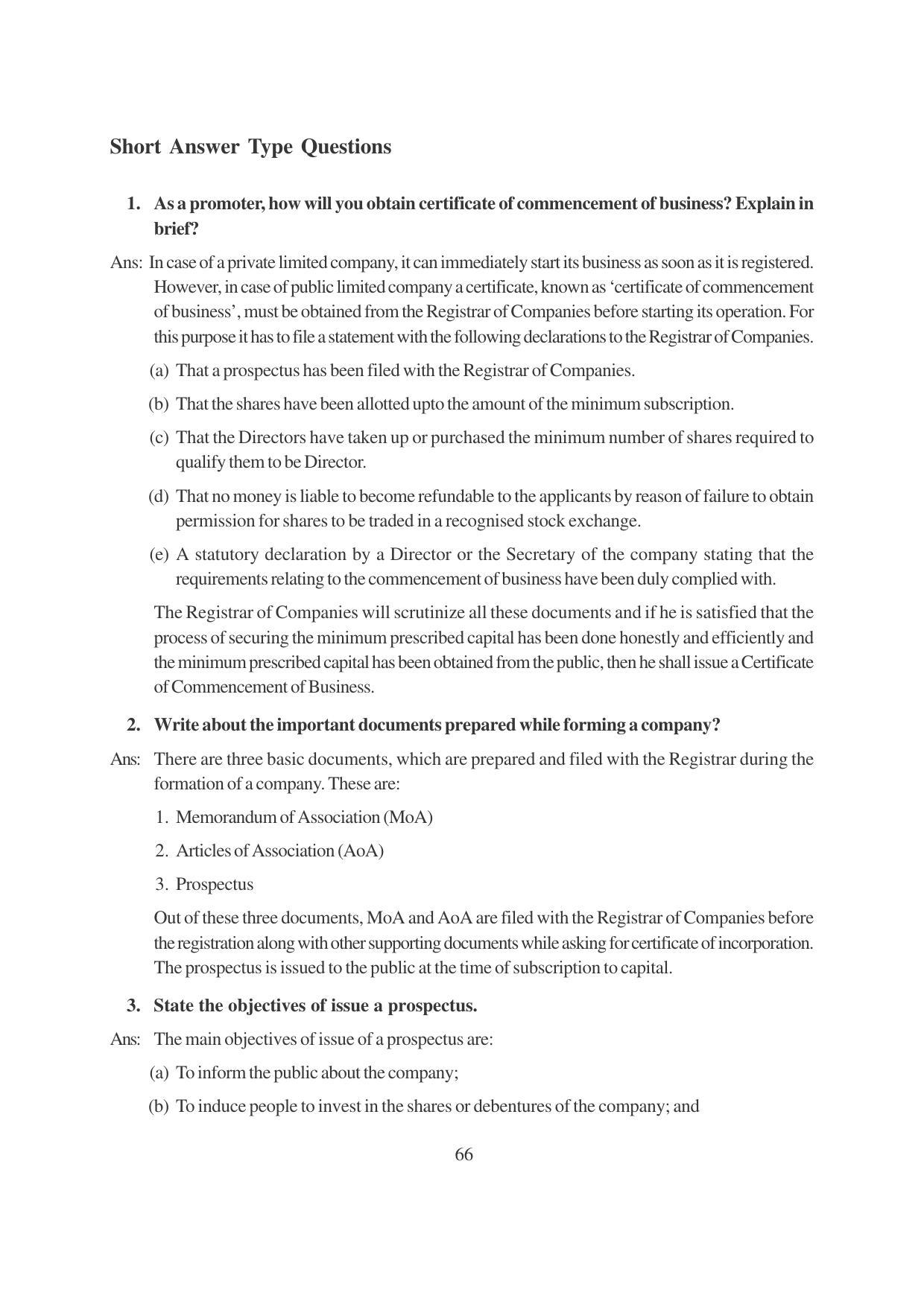 TS SCERT Inter 1st Year Business Studies-Book-2 Path 1 (English Medium) Text Book - Page 72