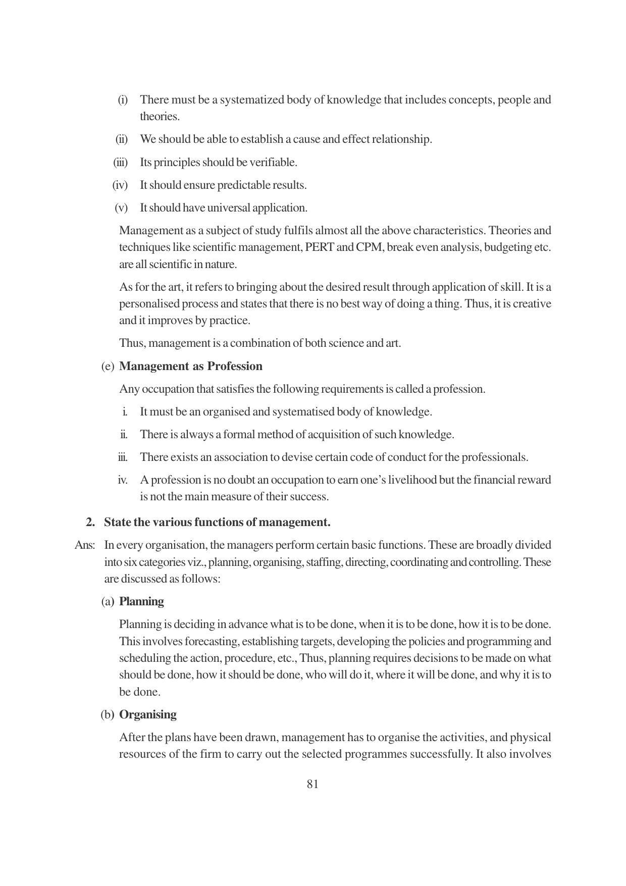 TS SCERT Inter 1st Year Business Studies-Book-2 Path 1 (English Medium) Text Book - Page 87