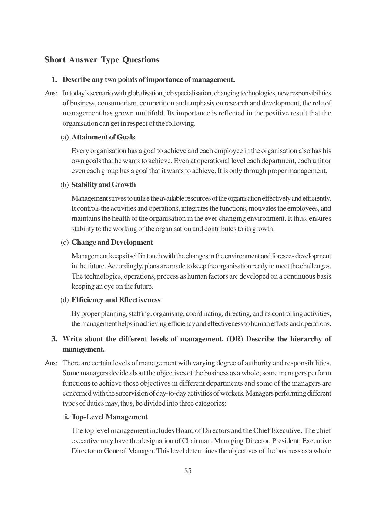 TS SCERT Inter 1st Year Business Studies-Book-2 Path 1 (English Medium) Text Book - Page 91