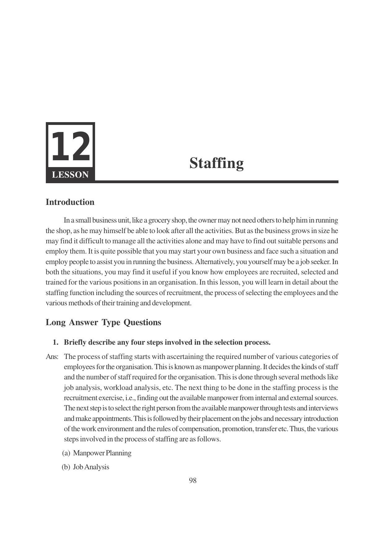 TS SCERT Inter 1st Year Business Studies-Book-2 Path 1 (English Medium) Text Book - Page 104