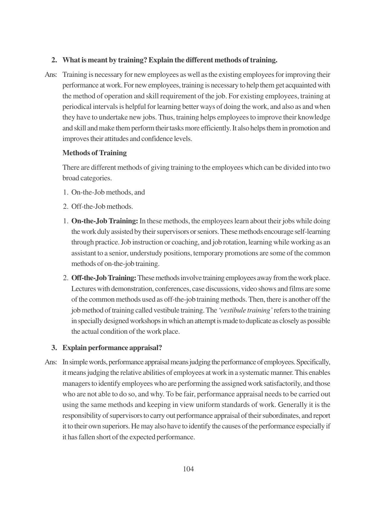 TS SCERT Inter 1st Year Business Studies-Book-2 Path 1 (English Medium) Text Book - Page 110