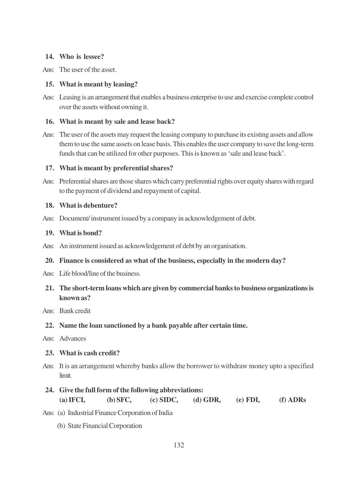 TS SCERT Inter 1st Year Business Studies-Book-2 Path 1 (English Medium) Text Book - Page 138