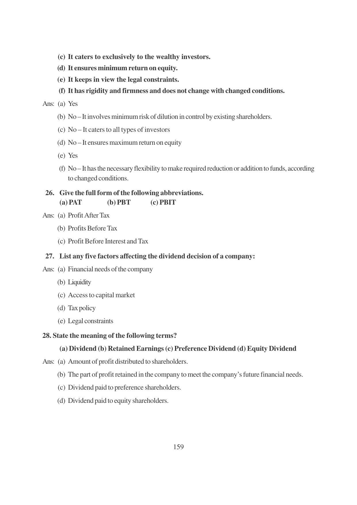 TS SCERT Inter 1st Year Business Studies-Book-2 Path 1 (English Medium) Text Book - Page 165