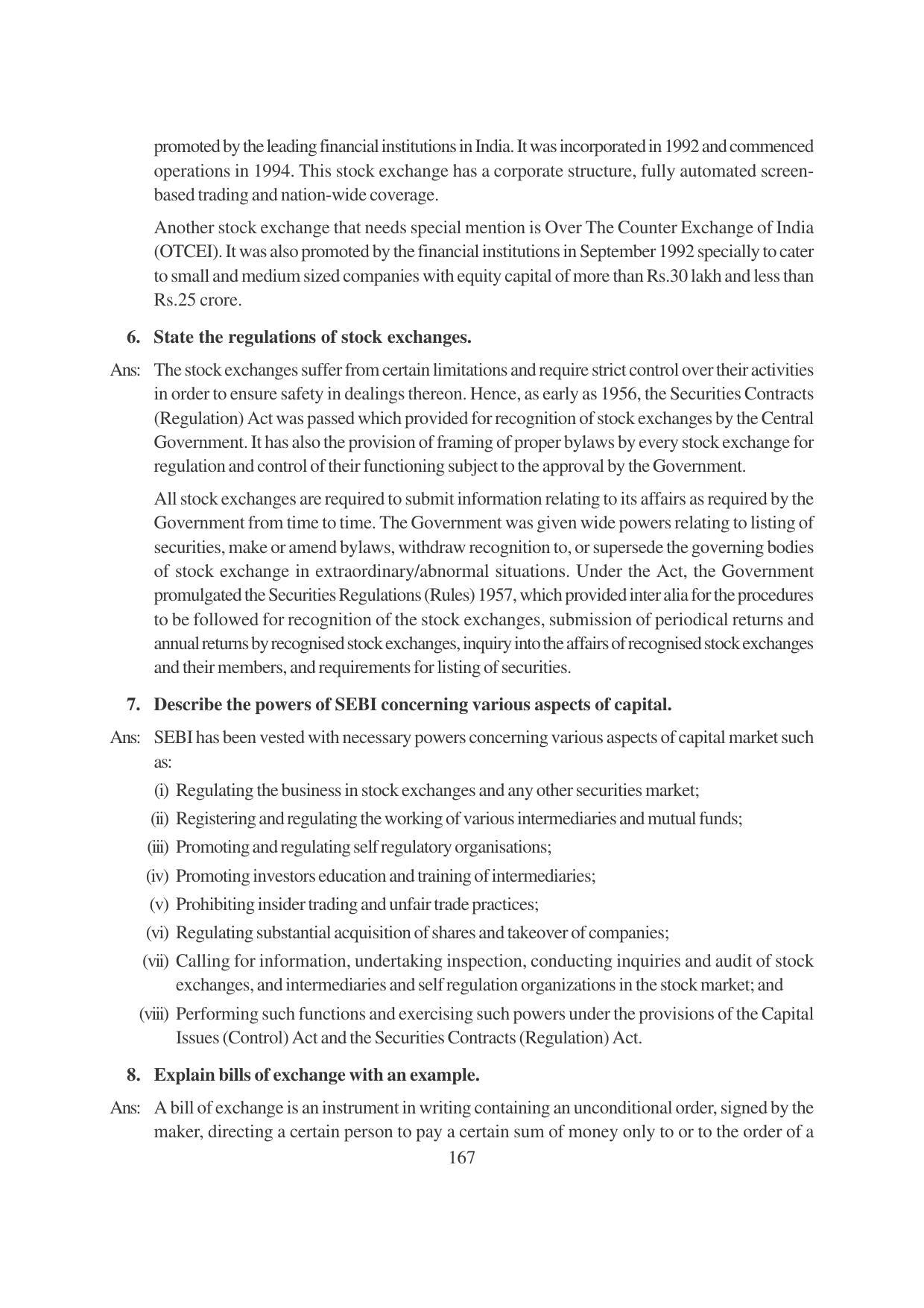 TS SCERT Inter 1st Year Business Studies-Book-2 Path 1 (English Medium) Text Book - Page 173