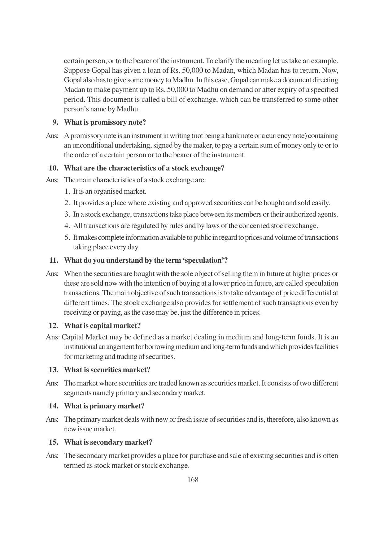 TS SCERT Inter 1st Year Business Studies-Book-2 Path 1 (English Medium) Text Book - Page 174