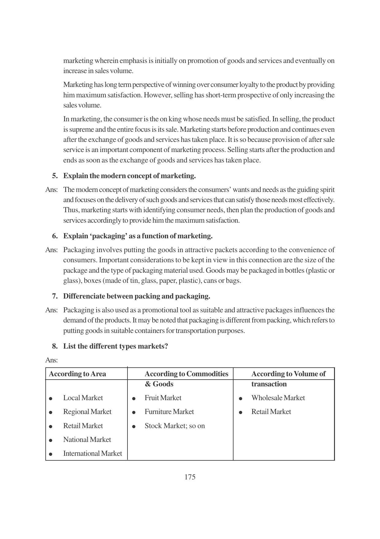 TS SCERT Inter 1st Year Business Studies-Book-2 Path 1 (English Medium) Text Book - Page 181