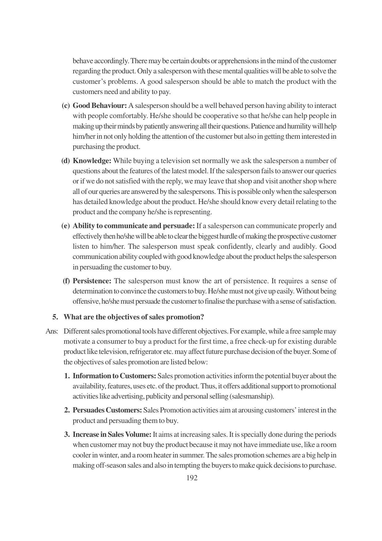 TS SCERT Inter 1st Year Business Studies-Book-2 Path 1 (English Medium) Text Book - Page 198