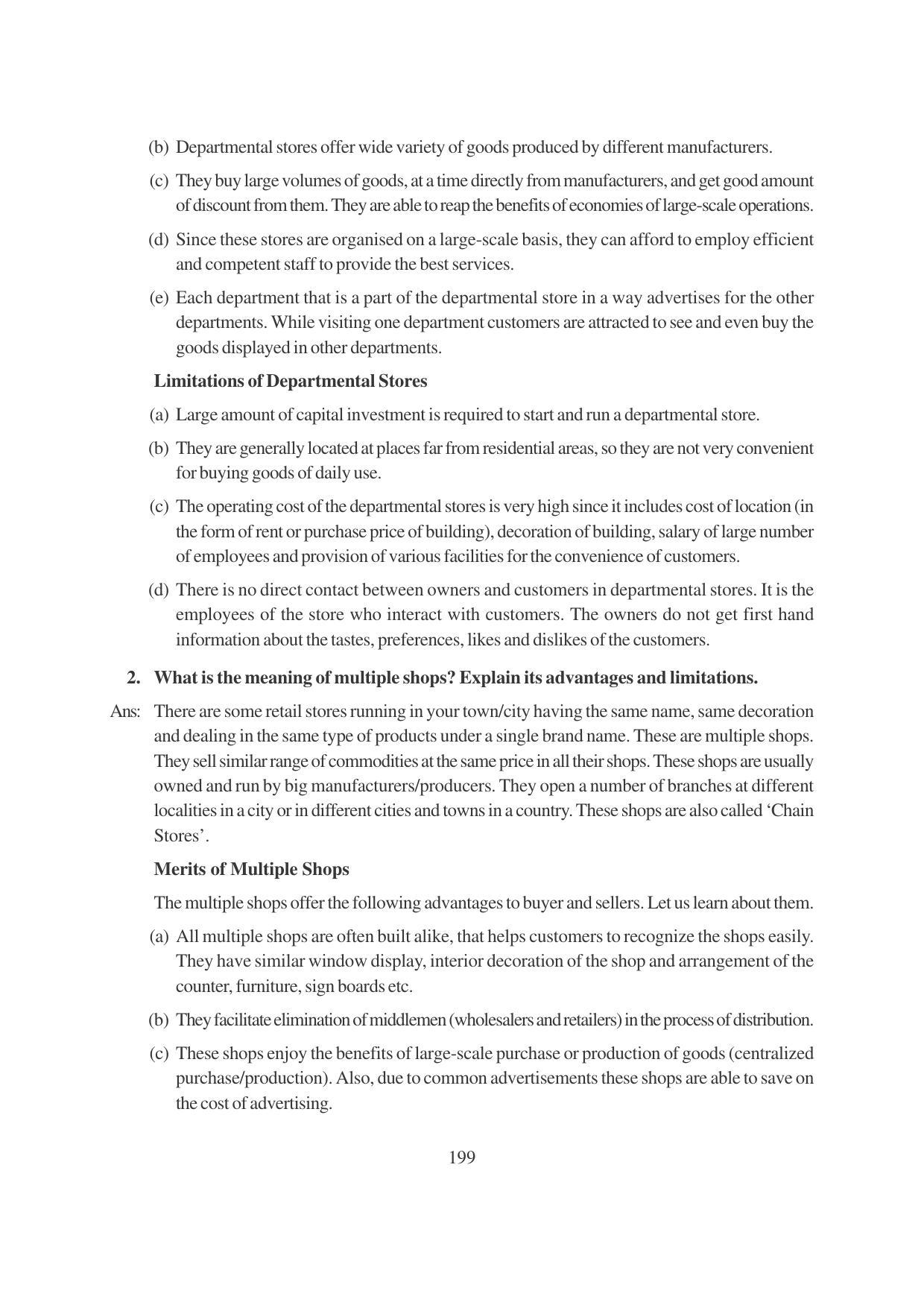 TS SCERT Inter 1st Year Business Studies-Book-2 Path 1 (English Medium) Text Book - Page 205