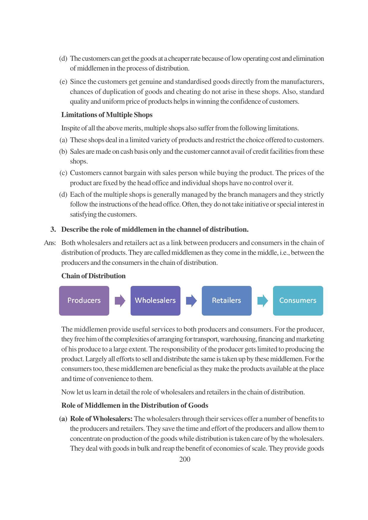 TS SCERT Inter 1st Year Business Studies-Book-2 Path 1 (English Medium) Text Book - Page 206