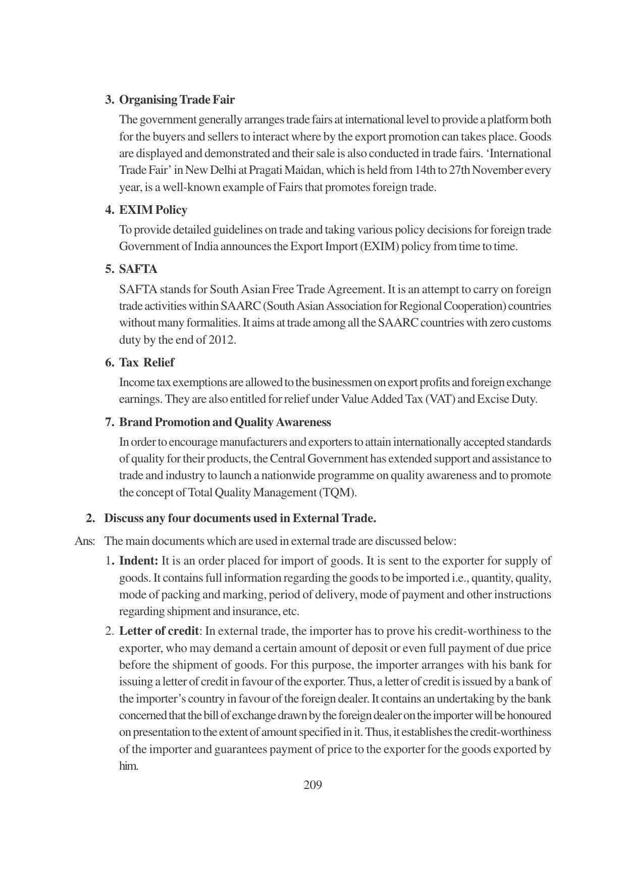 TS SCERT Inter 1st Year Business Studies-Book-2 Path 1 (English Medium) Text Book - Page 215