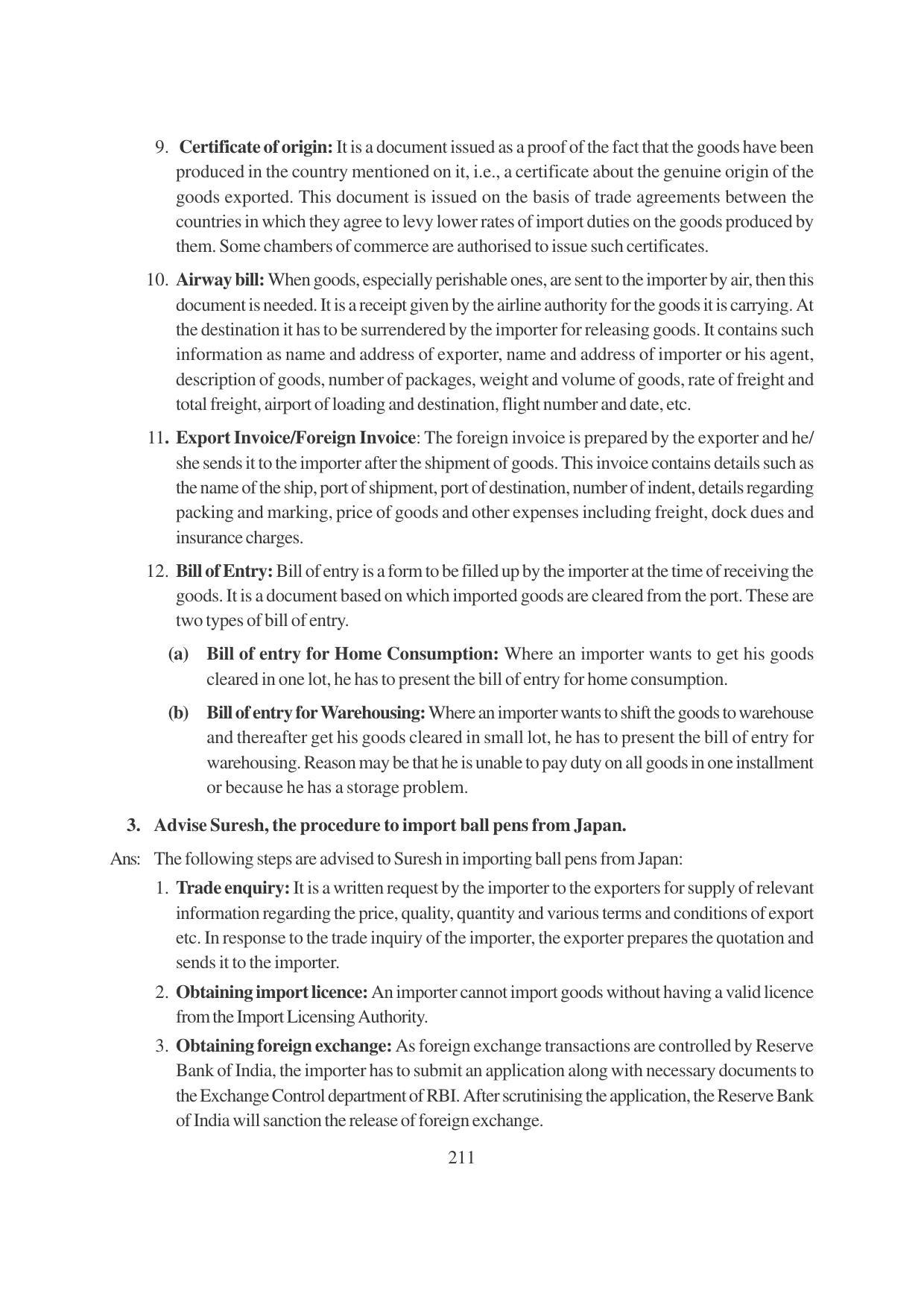 TS SCERT Inter 1st Year Business Studies-Book-2 Path 1 (English Medium) Text Book - Page 217