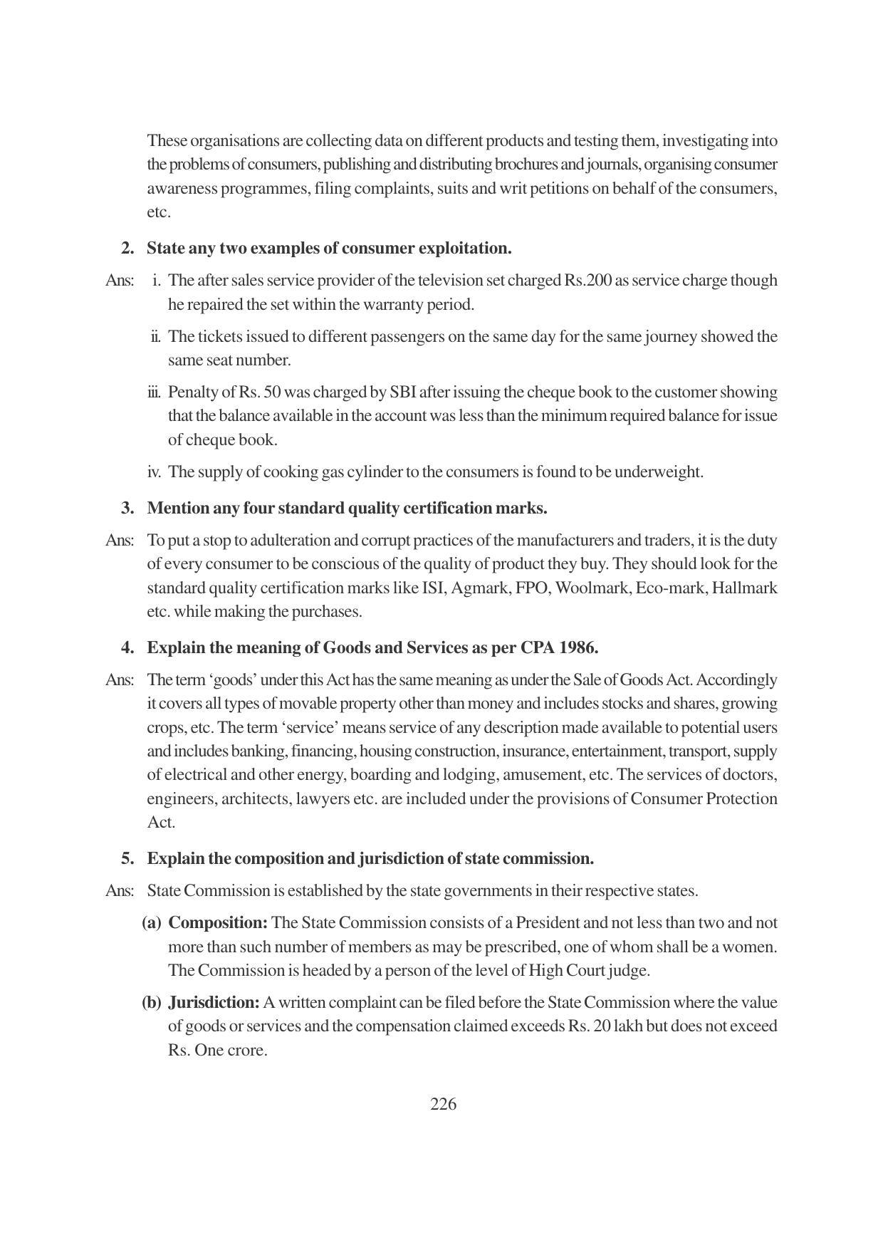 TS SCERT Inter 1st Year Business Studies-Book-2 Path 1 (English Medium) Text Book - Page 232