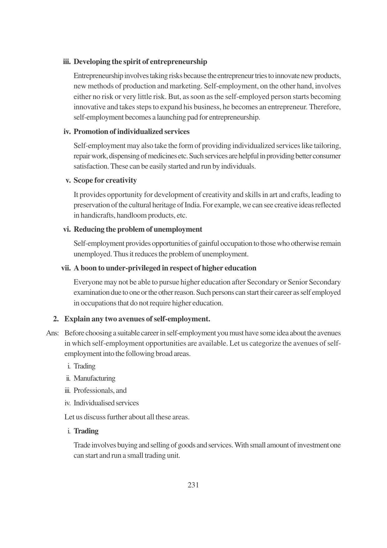 TS SCERT Inter 1st Year Business Studies-Book-2 Path 1 (English Medium) Text Book - Page 237