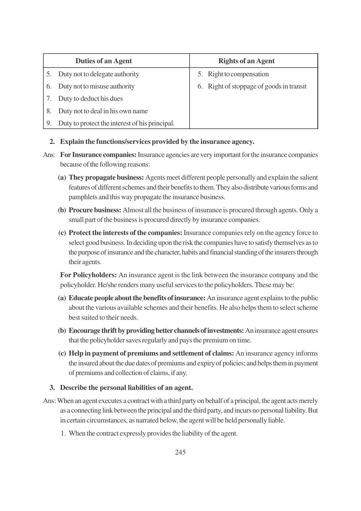 TS SCERT Inter 1st Year Business Studies-Book-2 Path 1 (English Medium) Text Book - Page 251