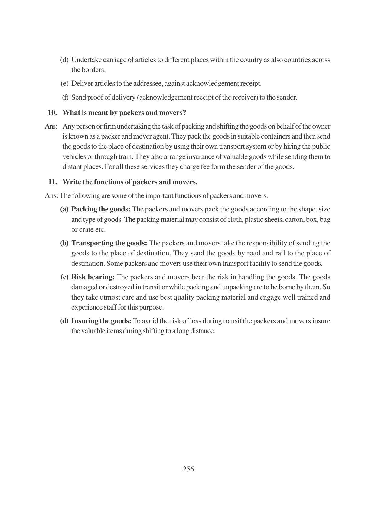 TS SCERT Inter 1st Year Business Studies-Book-2 Path 1 (English Medium) Text Book - Page 262