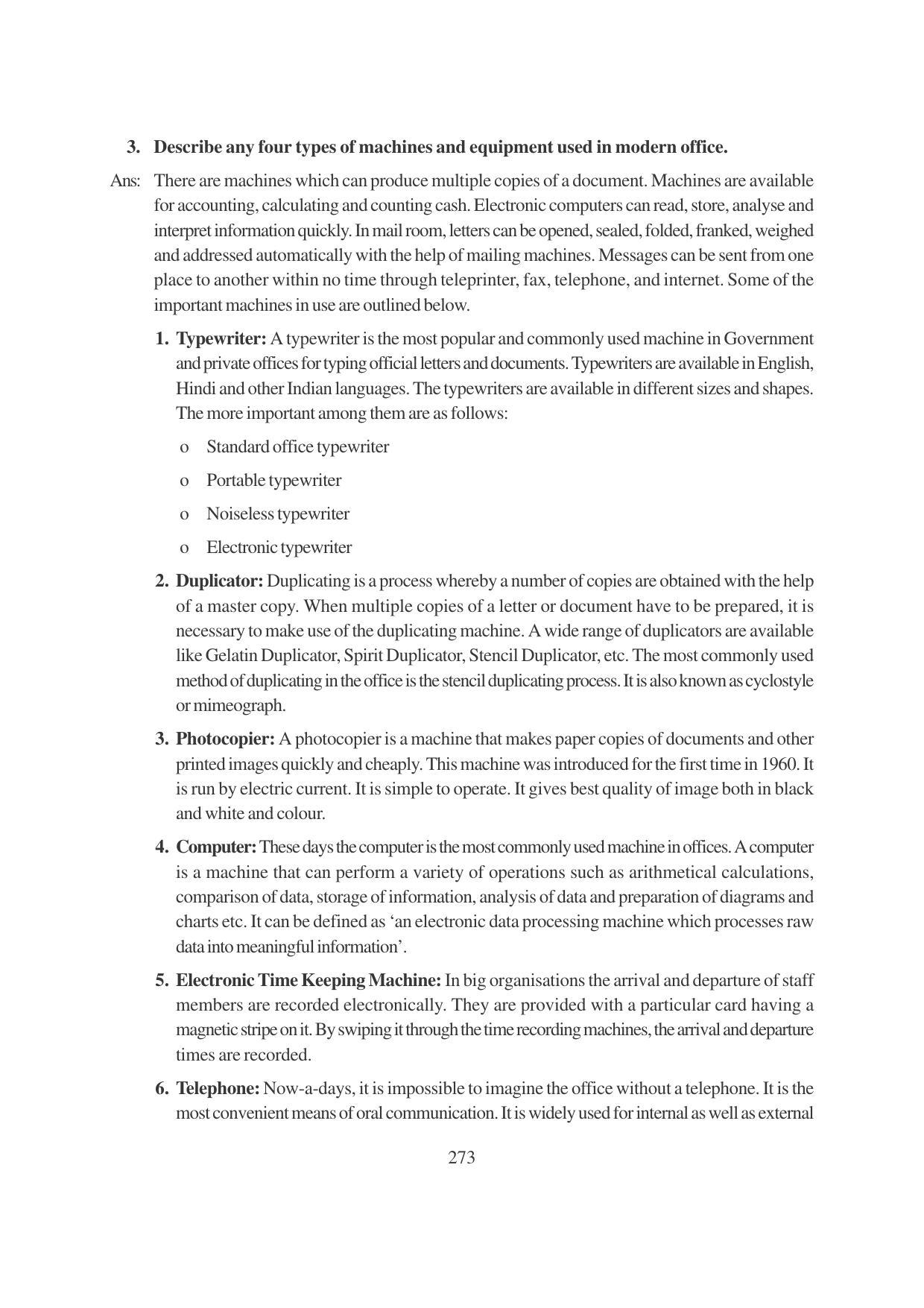 TS SCERT Inter 1st Year Business Studies-Book-2 Path 1 (English Medium) Text Book - Page 279