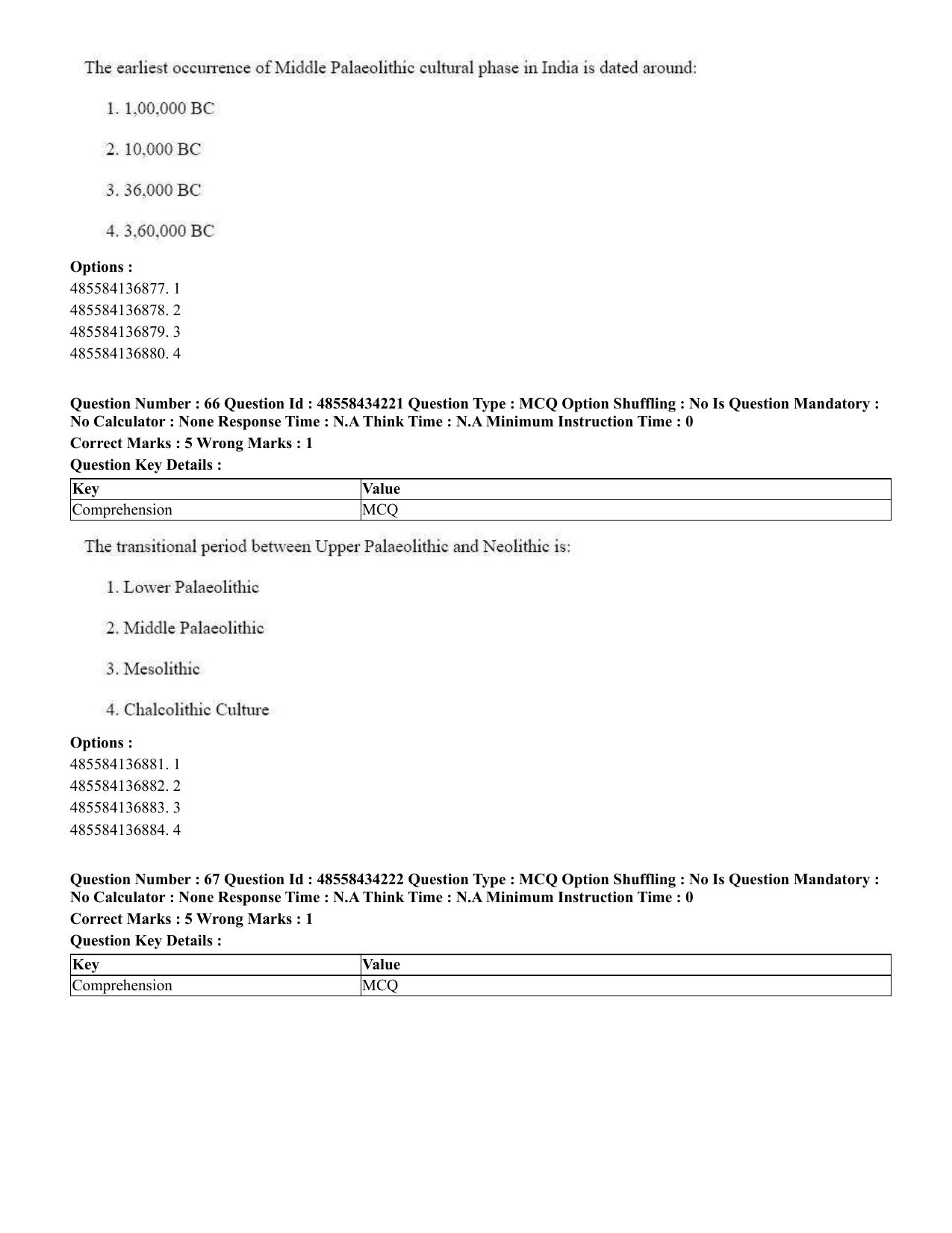 CUET 2023 English Sanskrit Shift 3 Question Paper - 18 June 2023 - Page 46