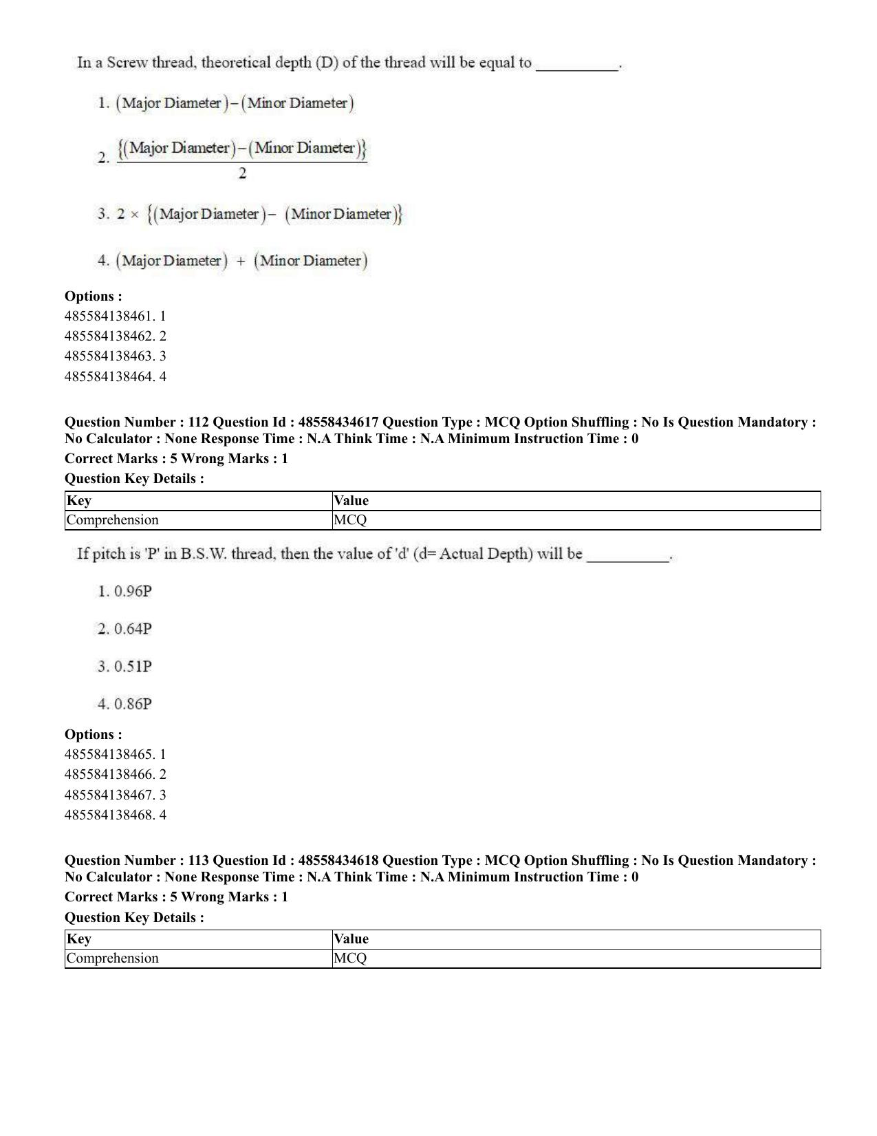 CUET 2023 English Sanskrit Shift 3 Question Paper - 18 June 2023 - Page 73