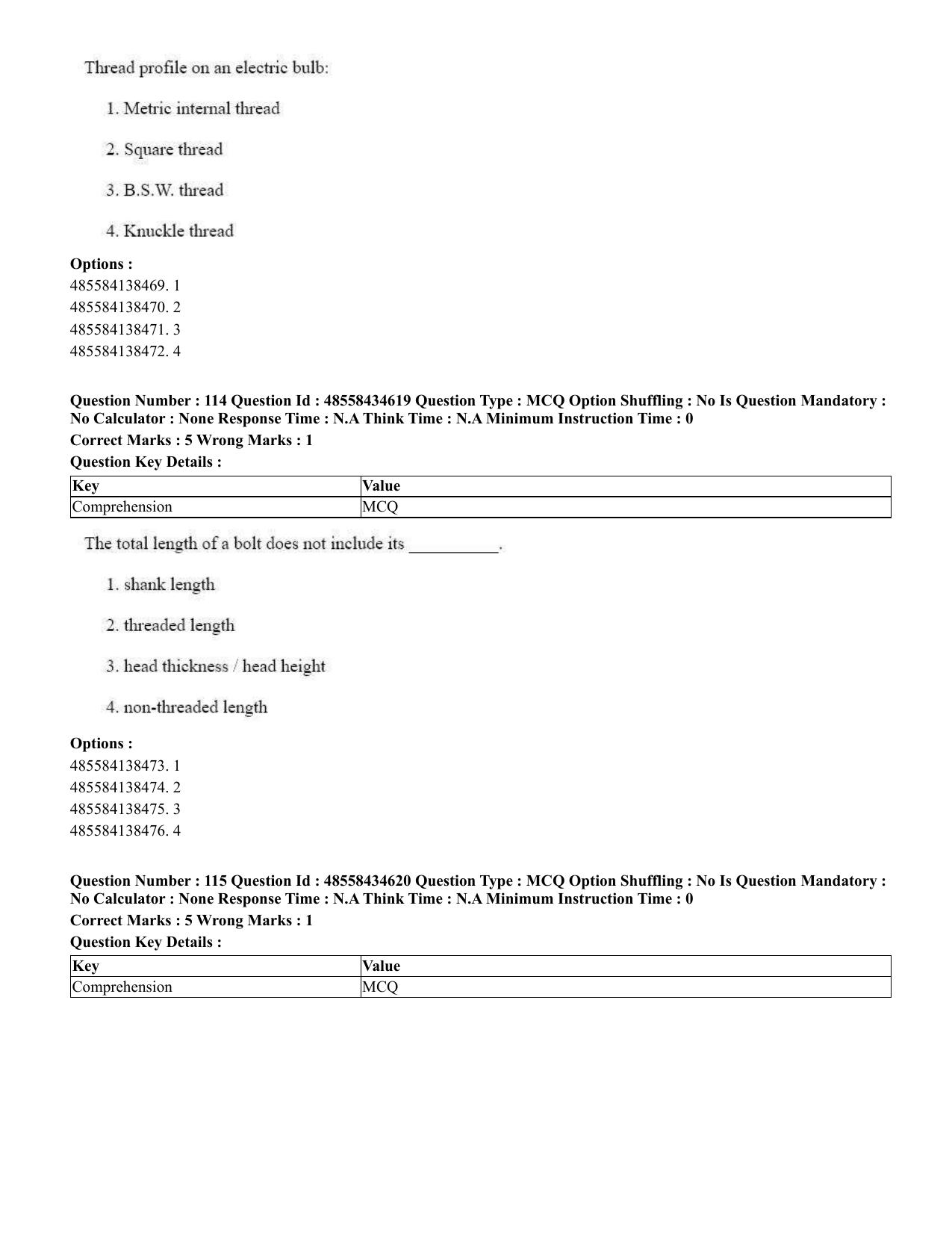 CUET 2023 English Sanskrit Shift 3 Question Paper - 18 June 2023 - Page 74