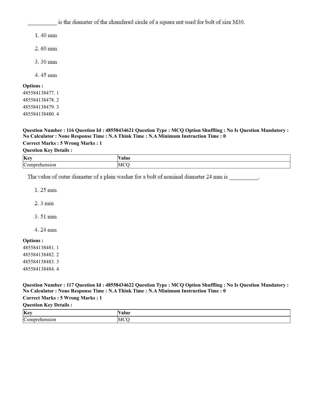 CUET 2023 English Sanskrit Shift 3 Question Paper - 18 June 2023 - Page 75
