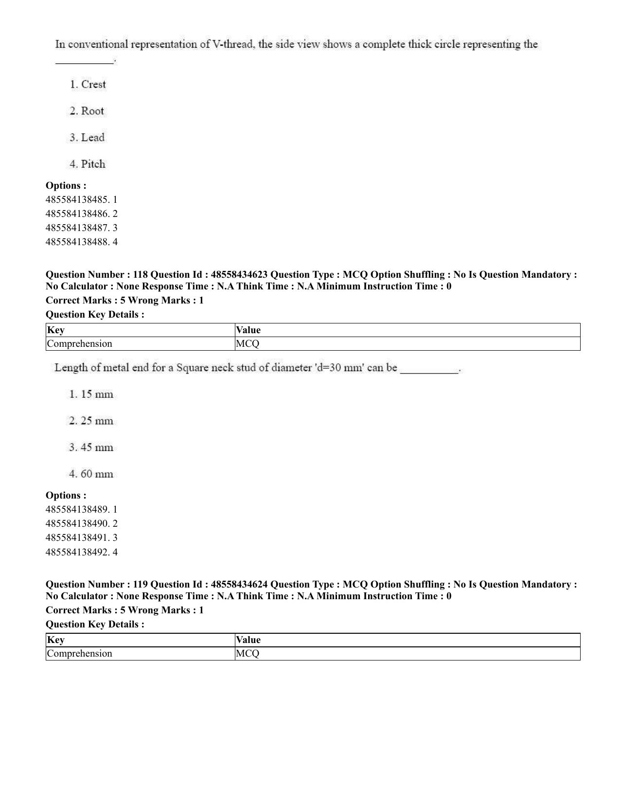 CUET 2023 English Sanskrit Shift 3 Question Paper - 18 June 2023 - Page 76