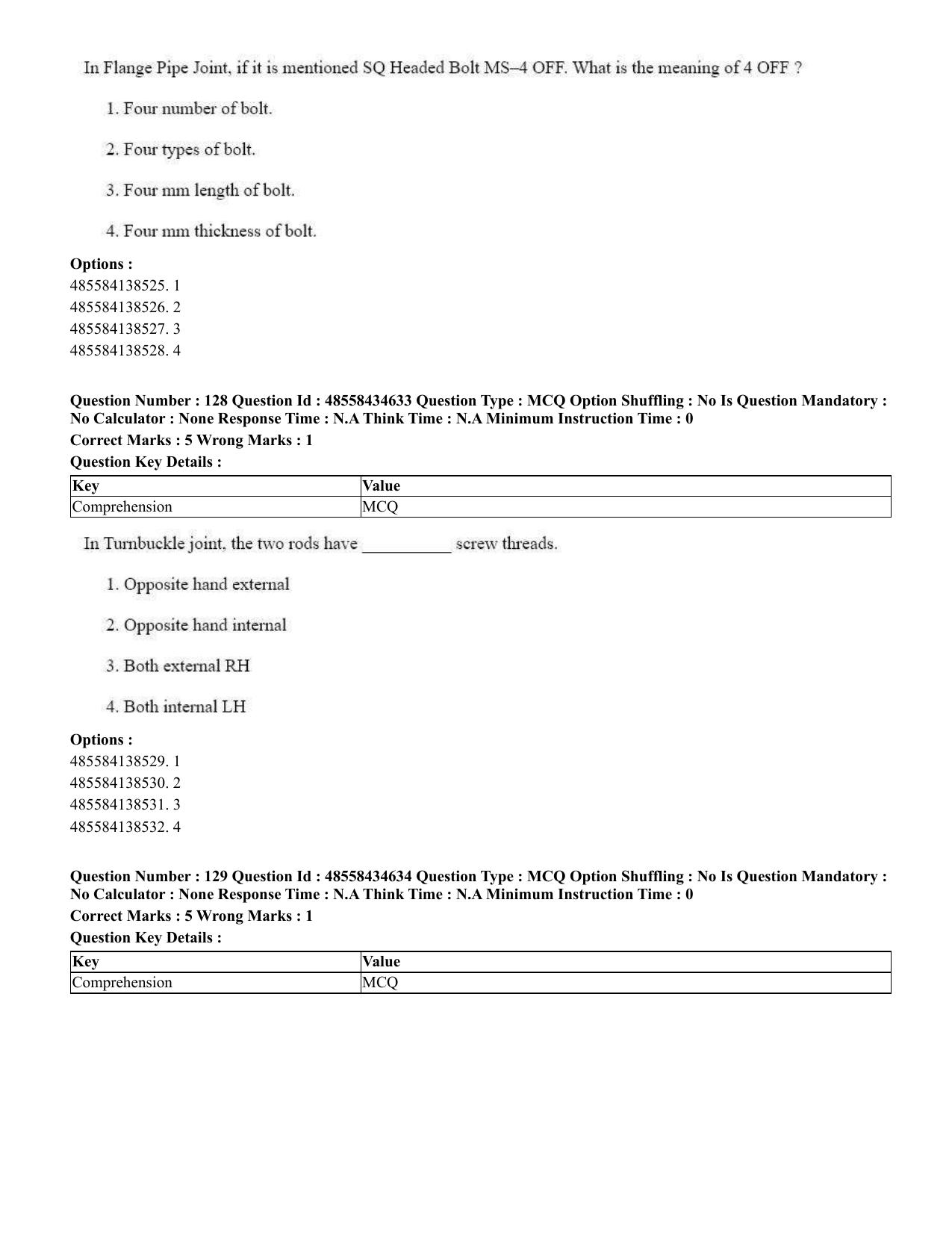 CUET 2023 English Sanskrit Shift 3 Question Paper - 18 June 2023 - Page 81