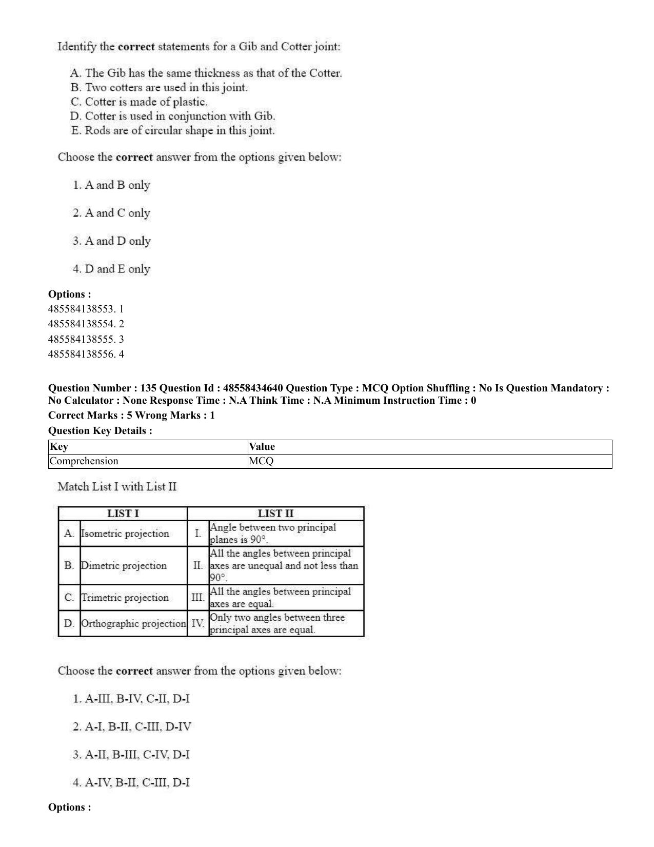 CUET 2023 English Sanskrit Shift 3 Question Paper - 18 June 2023 - Page 86