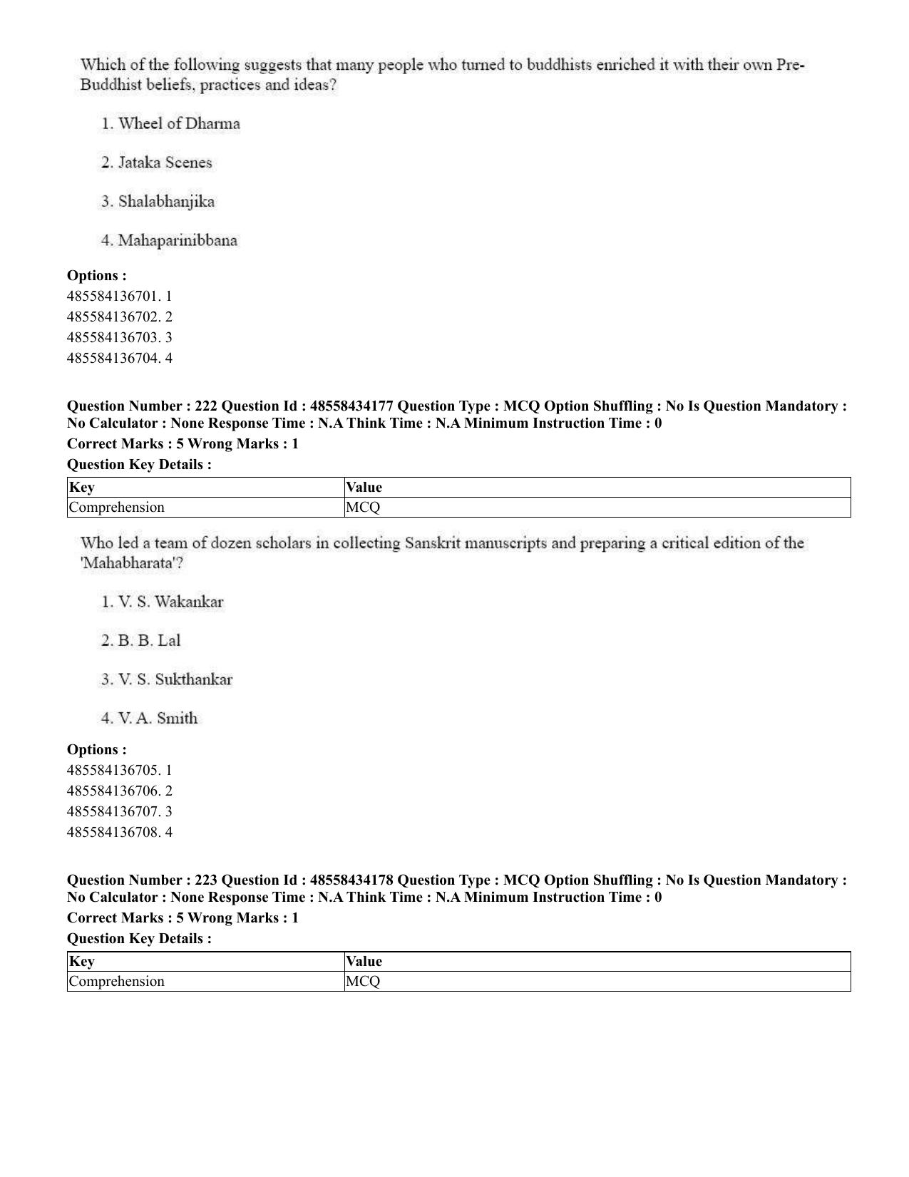 CUET 2023 English Sanskrit Shift 3 Question Paper - 18 June 2023 - Page 142