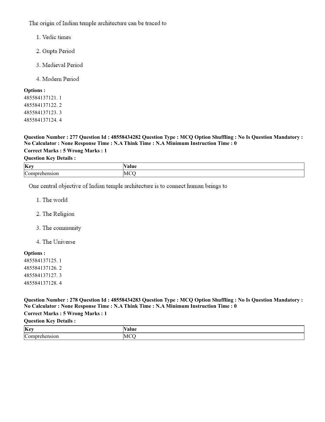 CUET 2023 English Sanskrit Shift 3 Question Paper - 18 June 2023 - Page 173