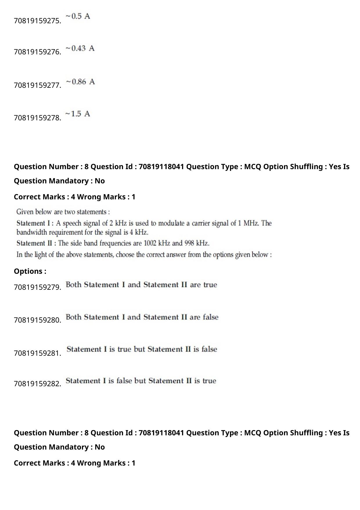 JEE Mains 2021: BTech Kannada (Shift 1) 25-02-2021 Question Paper - Page 11