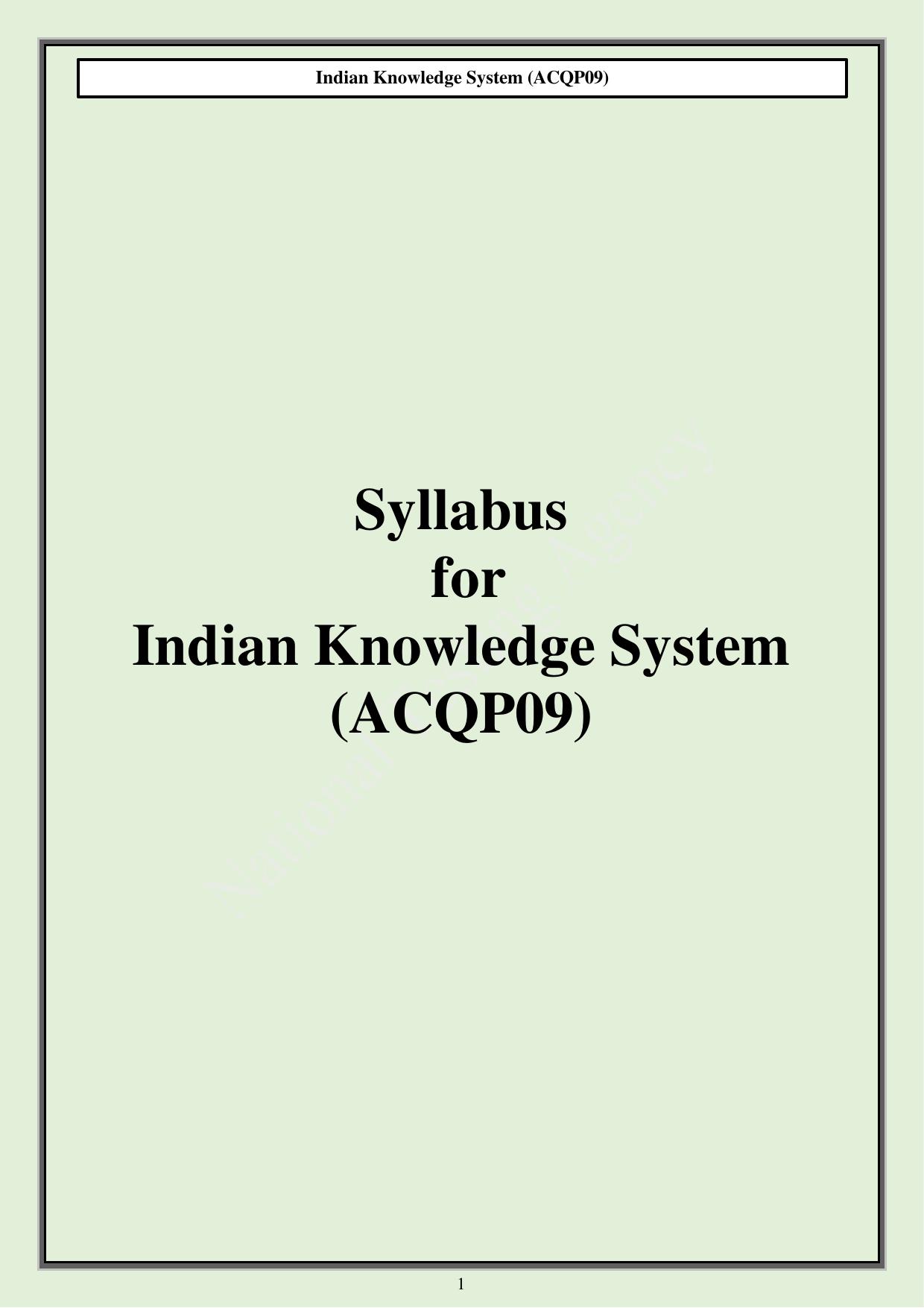 CUET PG Acharya Syllabus - Page 18