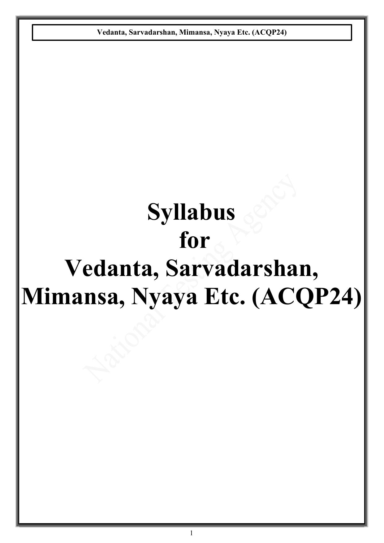 CUET PG Acharya Syllabus - Page 48
