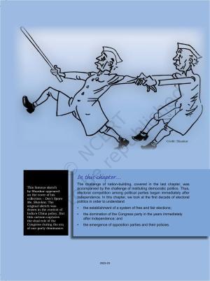 NCERT Book for Class 12 Political Science (Politics In India Since Independence) Chapter 2 Era of One-Party Dominance
