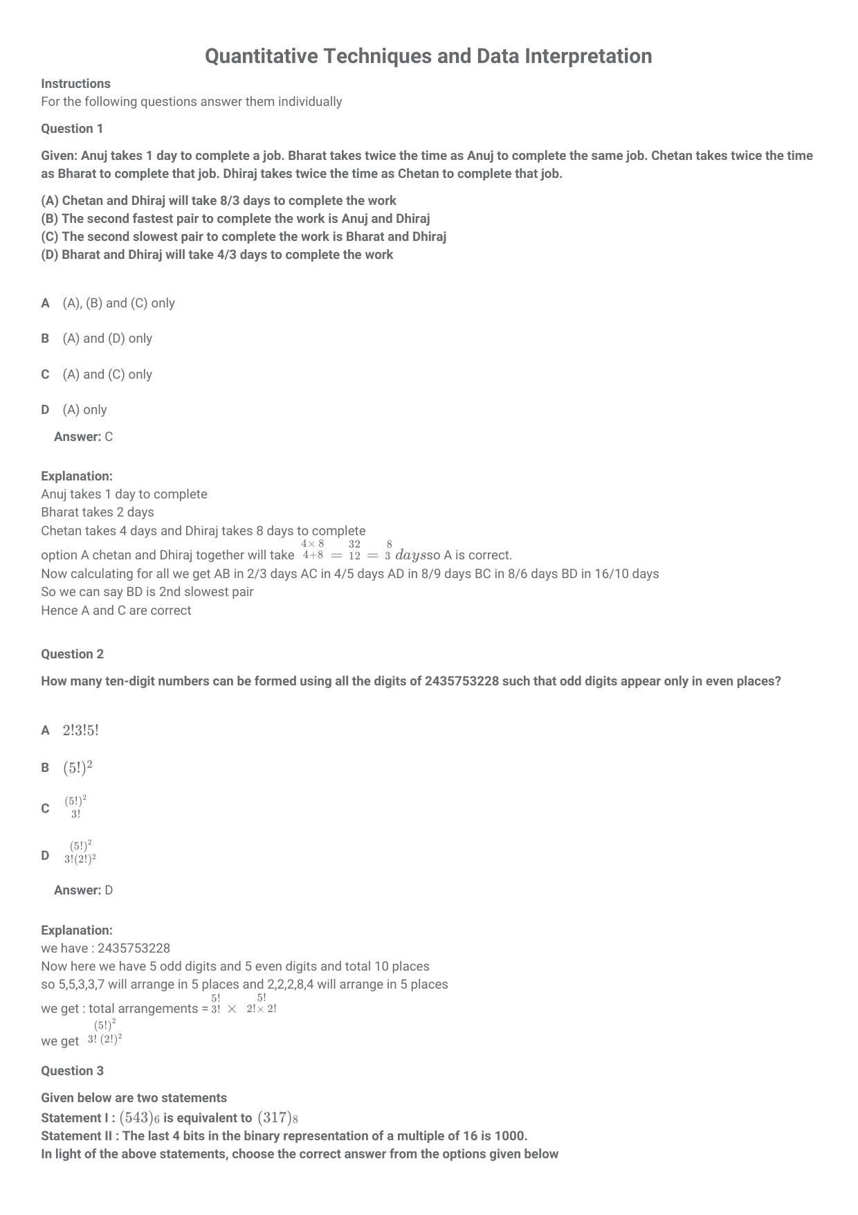 CMAT 2021 Question Paper Slot 2 - Page 2