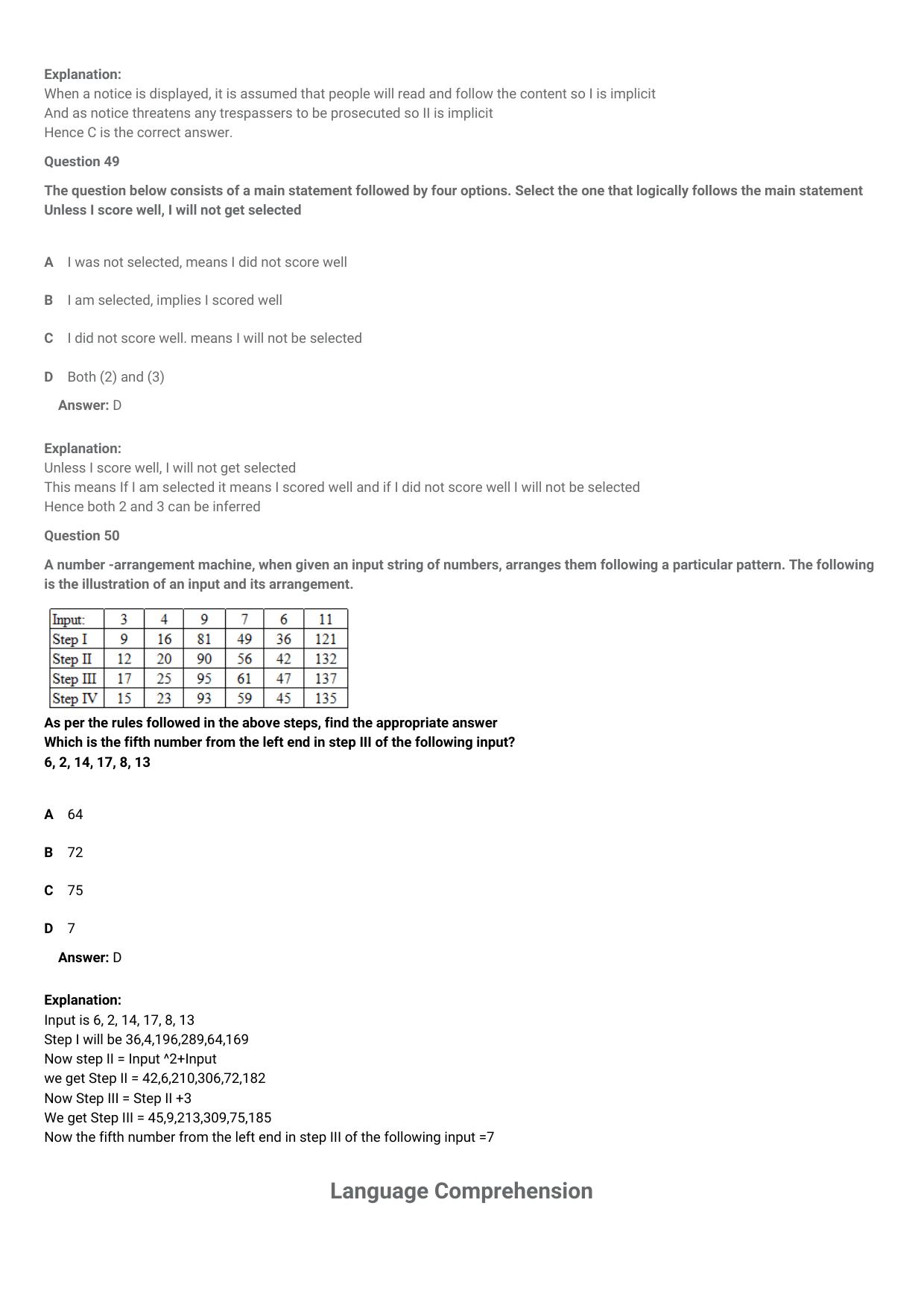 CMAT 2021 Question Paper Slot 2 - Page 23