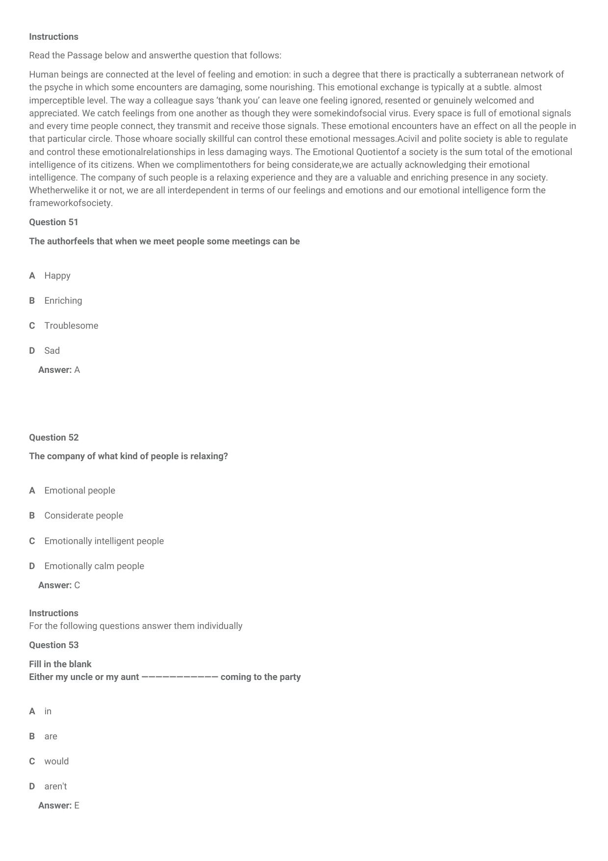 CMAT 2021 Question Paper Slot 2 - Page 24