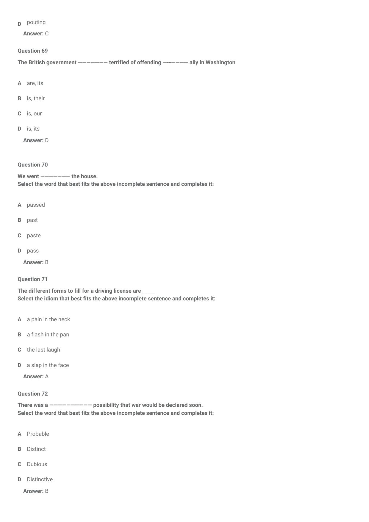 CMAT 2021 Question Paper Slot 2 - Page 29
