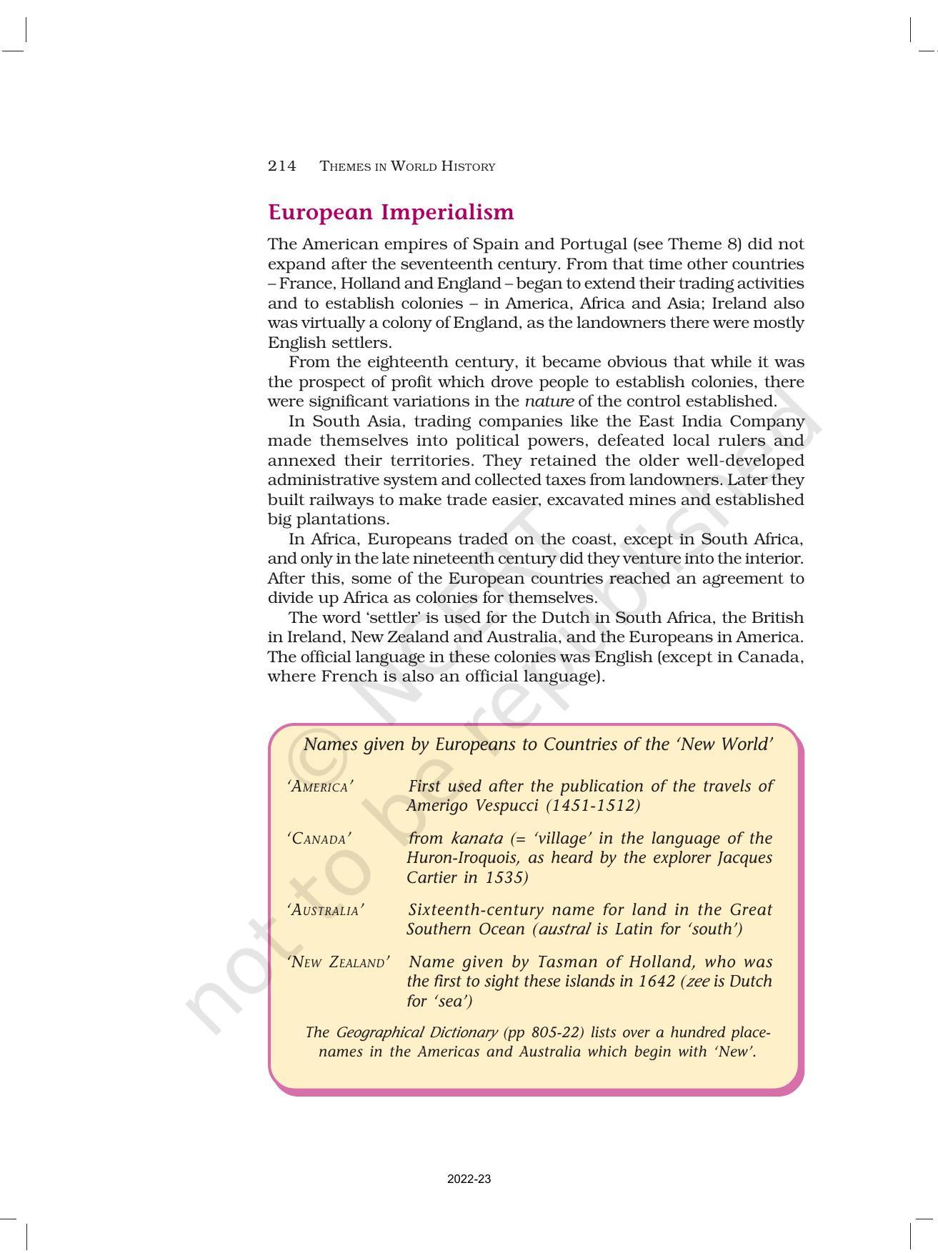 NCERT Book for Class 11 History Chapter 10 Displacing Indigenous Peoples - Page 2