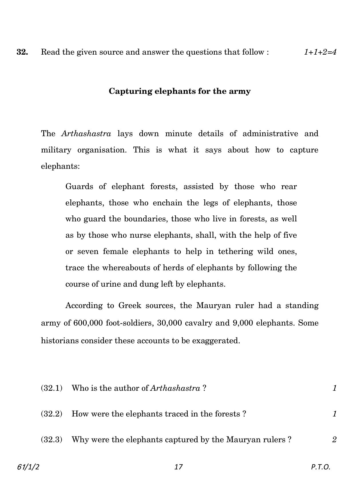 CBSE Class 12 61-1-2 History 2023 Question Paper - Page 17
