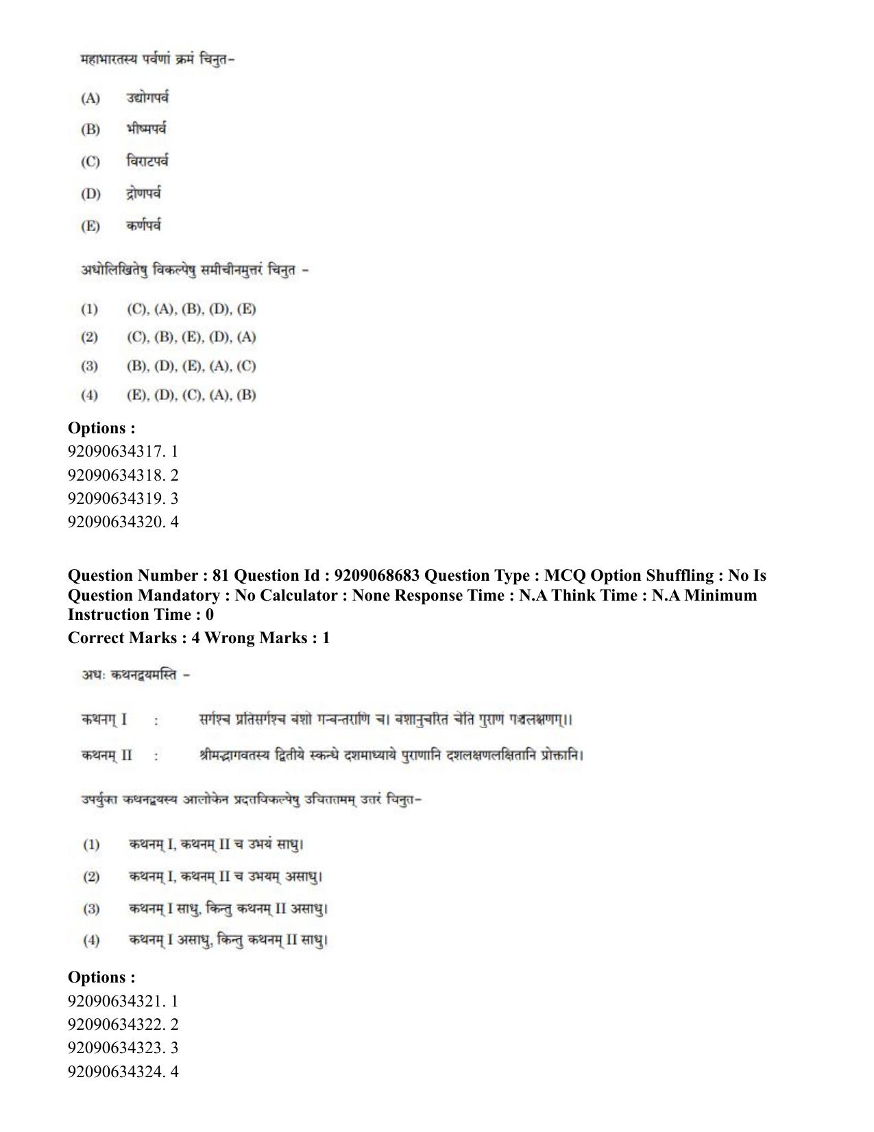 CUET PG 2023: ACQP16 – Puranetihas (Hindi)-Shift 3 (08-06-2023) Question Paper - Page 107