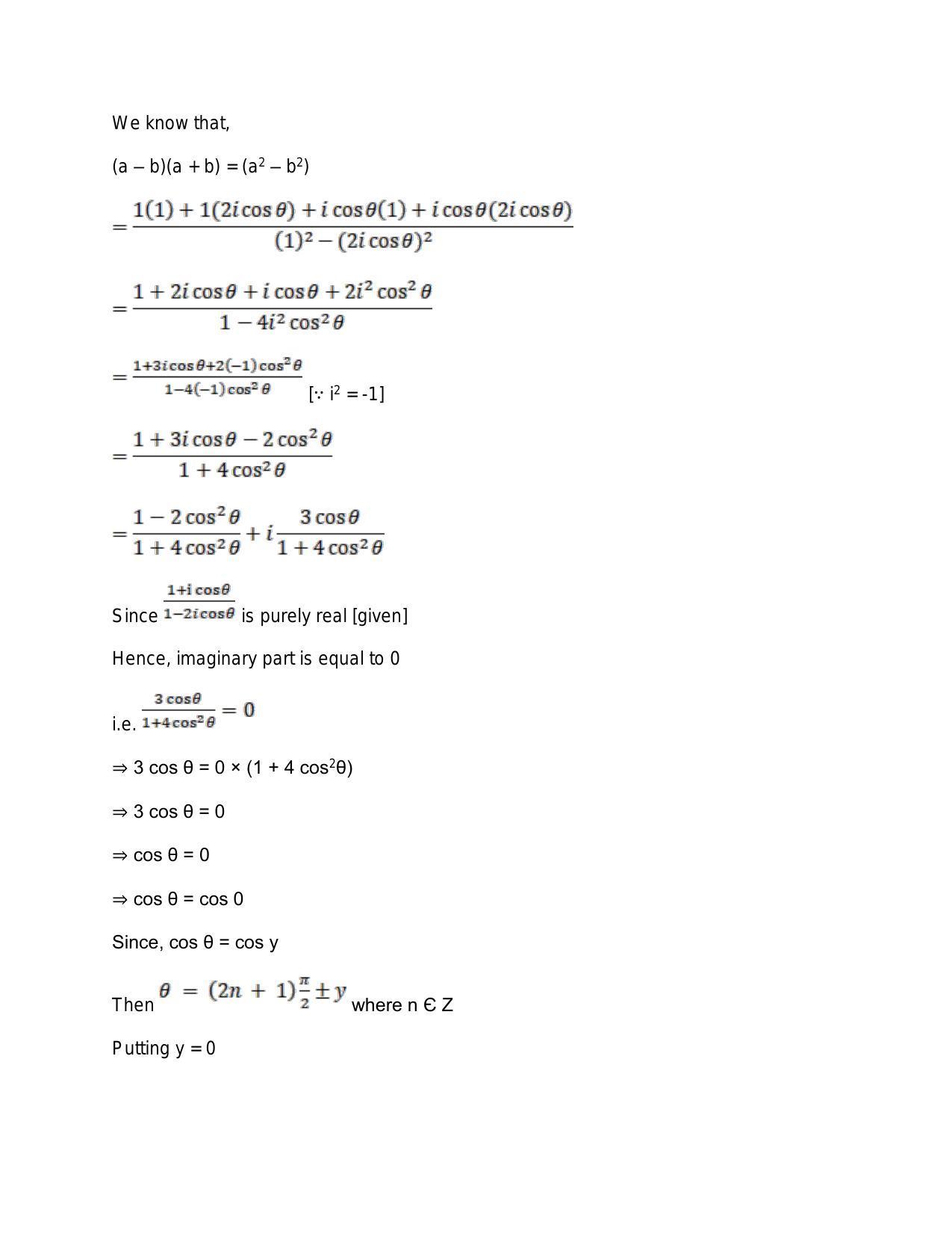 Chapter 5: Complex Numbers and Quadratic Equations: RS Aggarwal Class 11 Solutions  - Page 44