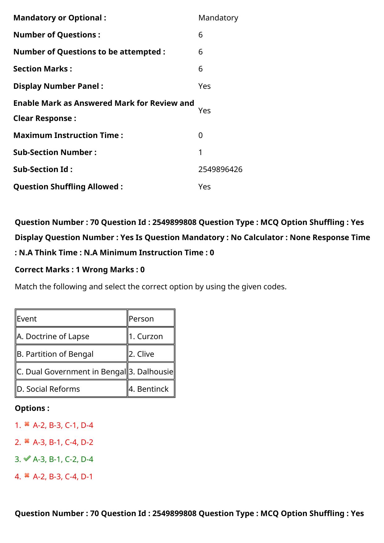 MP CPCT 31 July 2022 Question Paper Shift 1 - Page 62